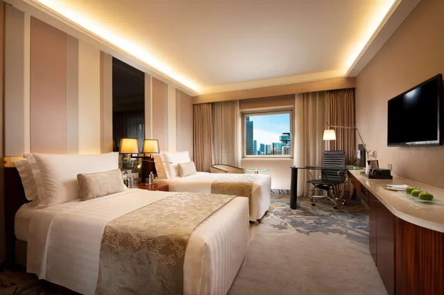 غرفة سوبيريور بسريرين منفصلين، Kempinski Hotel Beijing Yansha centre 1/2