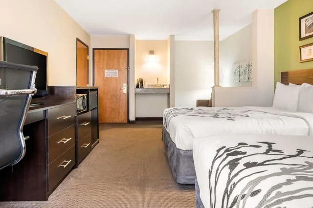 غرفة قياسية بسرير كوين، Sleep Inn & Suites Columbus South 3/6