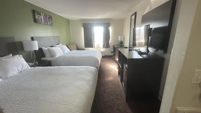 غرفة سوبيريور بسريرين كوين، Sleep Inn & Suites - Oxford - University Area 2/4