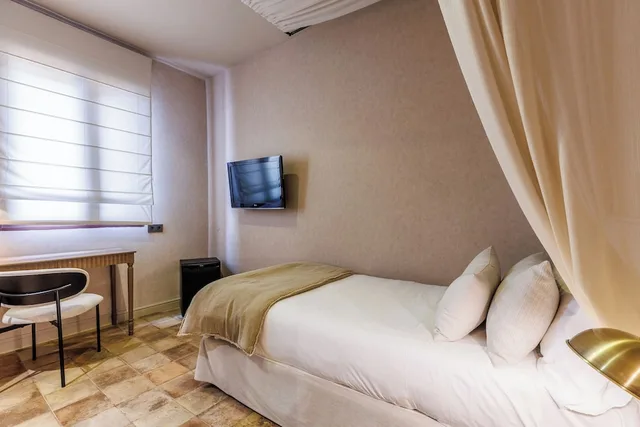 غرفة بإطلالة على الجبل مفردة بسرير فردي، Hotel Hoposa Uyal 1/4