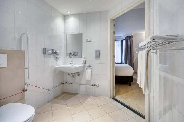 غرفة بسرير كينج لذوي الإعاقة، HOLIDAY INN BRUSSELS SCHUMAN 6/7