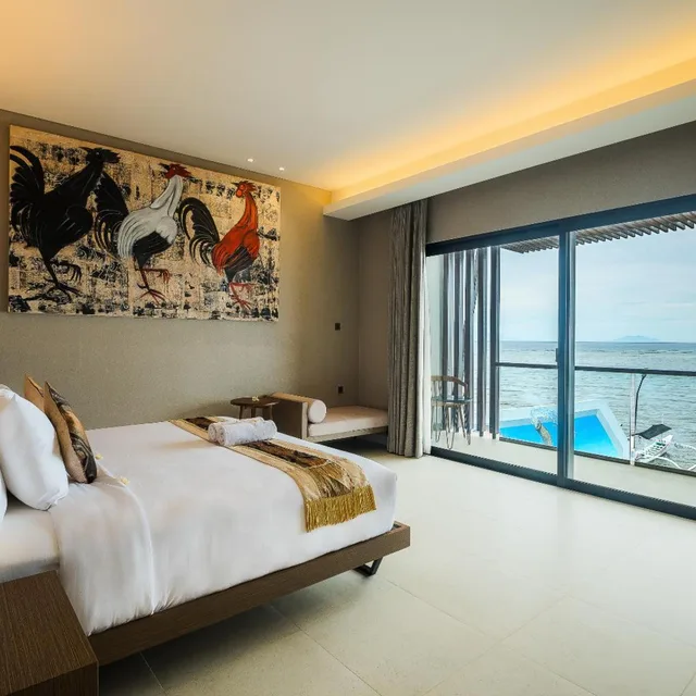 غرفة ديلوكس تنفيذية بإطلالة على البحر، Padma Sari Hotel 3/10