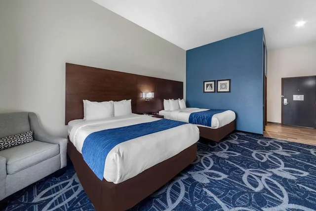 غرفة بسريرين كوين لذوي الإعاقة، Comfort Inn And Suites Oklahoma City South I 35 3/8