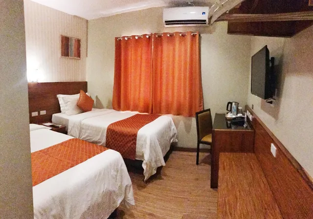 غرفة قياسية بسرير مزدوج أو سريرين منفصلين، Coron Soleil Express Hotel 10/10