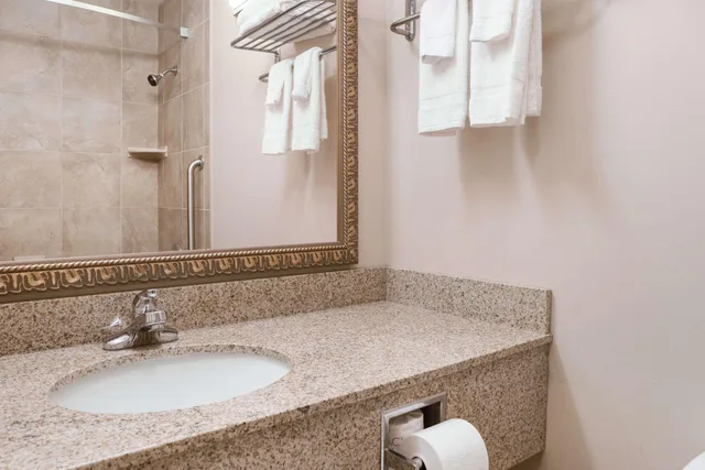 غرفة بسرير مزدوج، Econo Lodge Darien Lakes 5/6