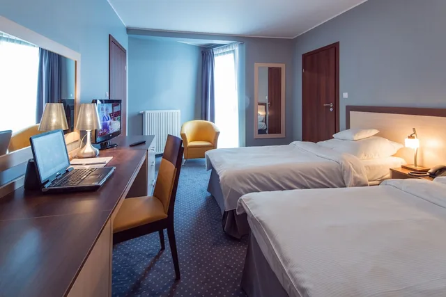 غرفة اقتصادية بسريرين منفصلين بغرفة نوم واحدة، Poleczki Residence Apartments 3/5