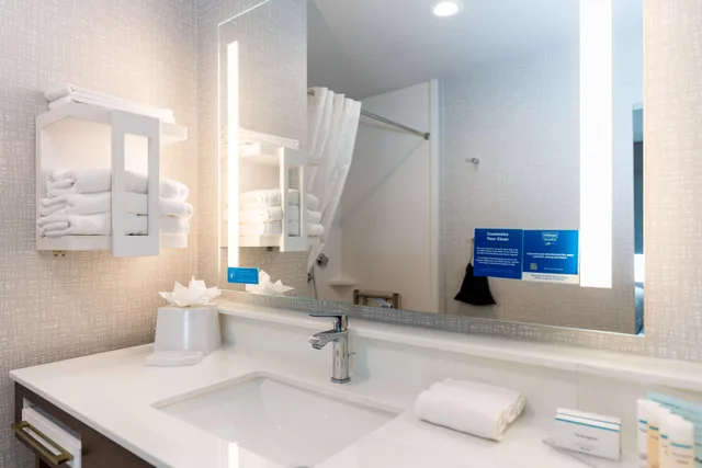 غرفة بسرير مزدوج لذوي الإعاقة، Hampton Inn Suites Houston Sugar Land 2/3