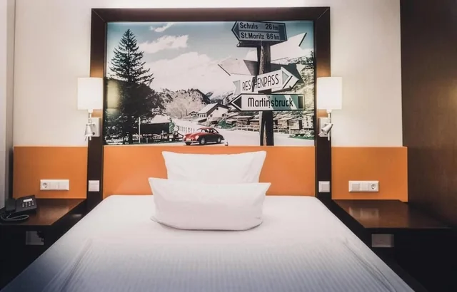 غرفة اقتصادية بسرير كوين، elaya Hotel Stuttgart Ludwigsburg, Trademark by Wyndham 4/10