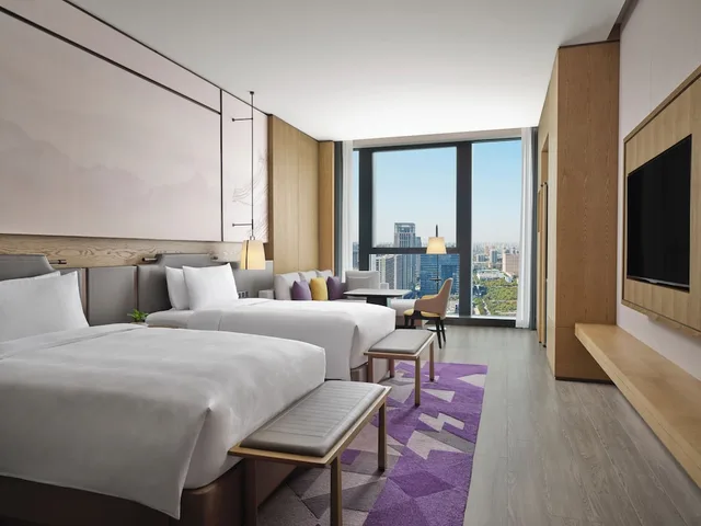 Deluxe, Twin Beds, City View, JW Marriott Hotel Xi'an Southwest 1/5