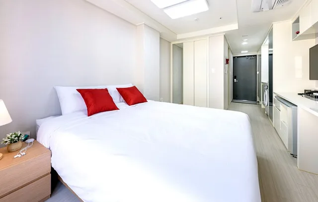 غرفة بريميير بسرير مزدوج، Shin Shin Hotel Seogwipo 2/2