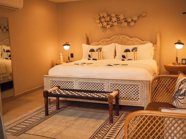 غرفة سوبيريور بسرير كينج بإطلالة على الحديقة، The Providence Hotel Boutique 2/5