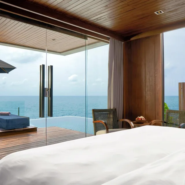 2 Bedrooms, Duplex, Pool, Villa, King Bed, Ocean Front، Silavadee Pool Spa Resort 3/10