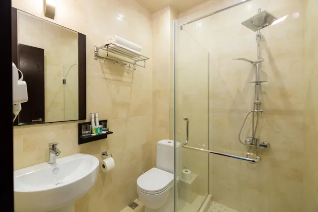 غرفة بسريرين منفصلين، Orchid Boutique Hotel 3/4