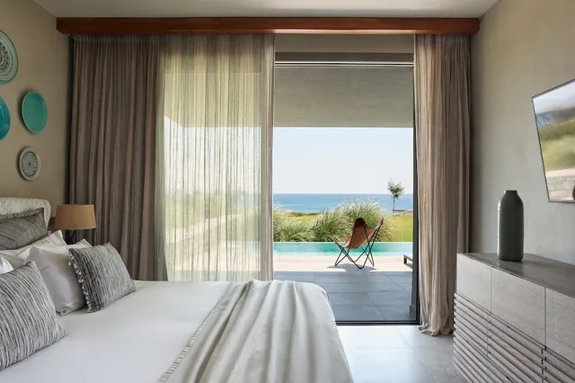 Family, Suite, Queen Bed, Beach Front, Sea View, 2 Sofa, Private Pool، Atlantica Dreams Resort 1/6