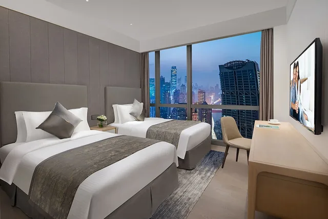 شقة بريميير بسريرين منفصلين وسريرين كينج بـ3 غرف نوم، Ascott Raffles City Chongqing 7/10