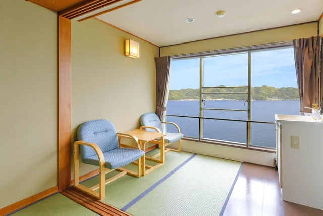 غرفة داخلية يابانية قياسية بفرشتي فوتون بأرضية تاتامي، Oedo Onsen Monogatari Nanki Kushimoto 2/2