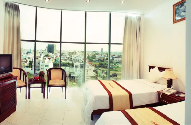 غرفة جونيور بسرير كوين بإطلالة على المدينة، Amanda Hotel 4/9