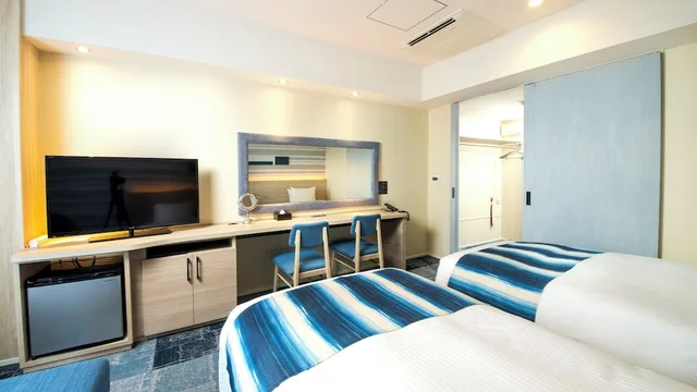 غرفة سوبيريور بسريرين منفصلين مع أريكة، Hotel Torifito Naha Asahibashi 5/10