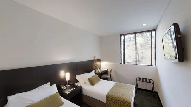 غرفة قياسية بسريرين منفصلين، Estelar Recinto del Pensamiento Hotel 3/4