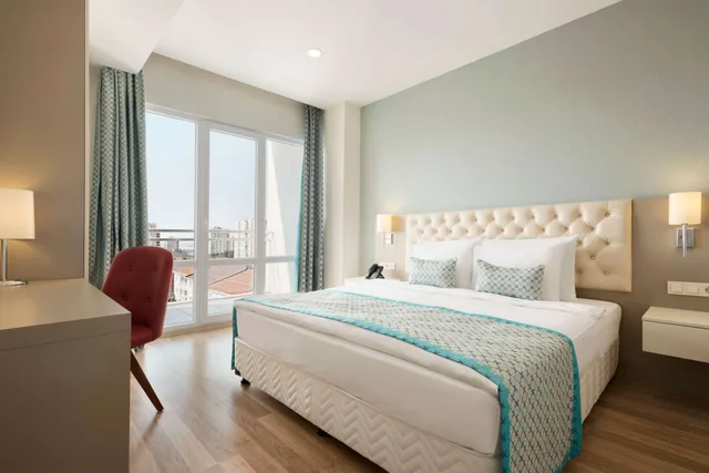 جناح بسرير كوين للمدخنين، Hawthorn Suites By Wyndham Cerkezkoy 1/2