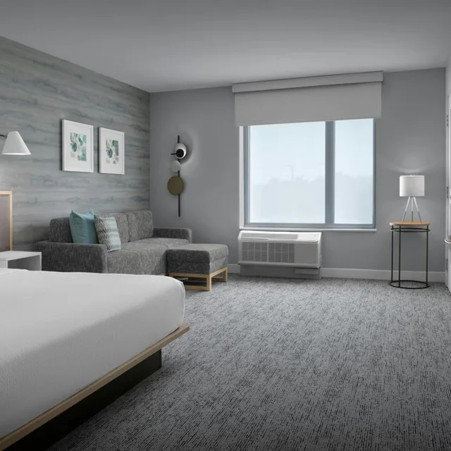 جناح استوديو بسرير كينج مع أريكة بحوض استحمام لذوي الإعاقة، TownePlace Suites by Marriott Fort Myers Gulf Coast 1/7