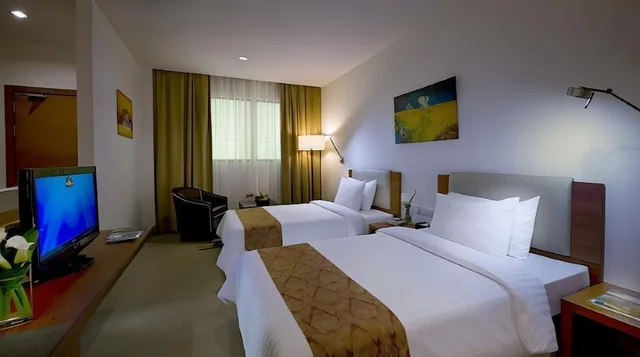 Family, 1 King and 1 Single Beds, Gloria Swiss Hotel and Apartment Sandakan 1/3