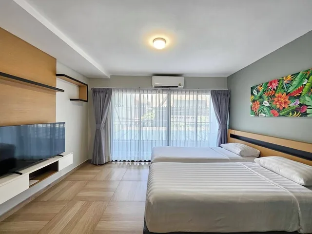 استوديو بسريرين منفصلين، CHIVA BANGKOK HOTEL 1/4