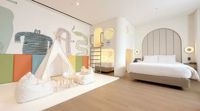 Room, 2 Double and Twin Beds، The K Hotel Gyeongju 1/2