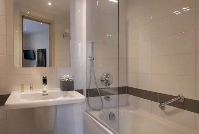 غرفة قياسية بسريرين منفصلين، Hôtel Verlain 10/10