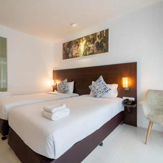 Room, Twin Beds, Balcony, Rodina Beach Hotel 9/10