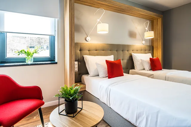 استوديو بسريرين، Up Hotel Budapest 1/5