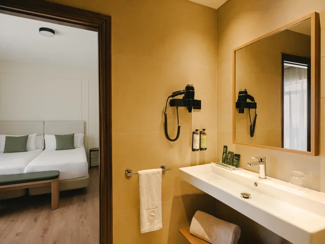 غرفة كلاسيكية مفردة بسريرين منفصلين، Sercotel Toledo Imperial 8/8