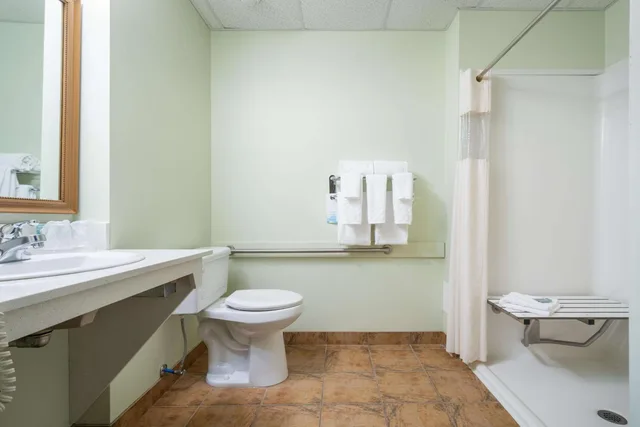 غرفة بسرير كينج لذوي الإعاقة، Service Plus Inns and Suites Calgary 4/6