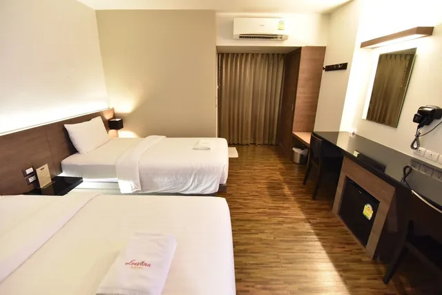 غرفة قياسية ثلاثية بثلاثة أسرّة، Leevana Hotel Hat Yai 3/5