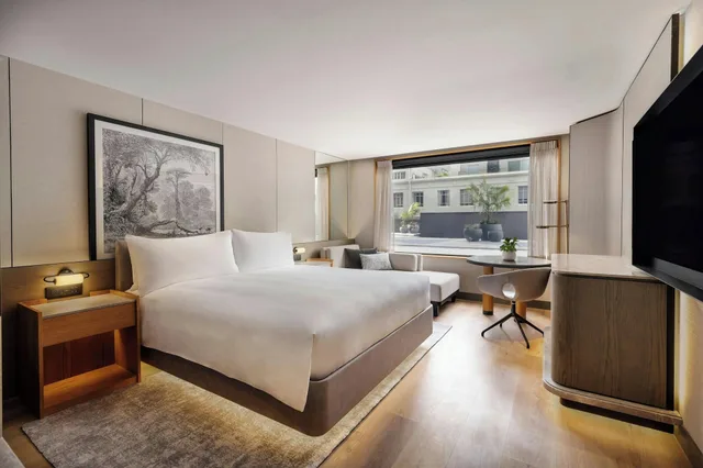 غرفة ديلوكس بسرير مزدوج بإطلالة، JW Marriott Auckland 2/5