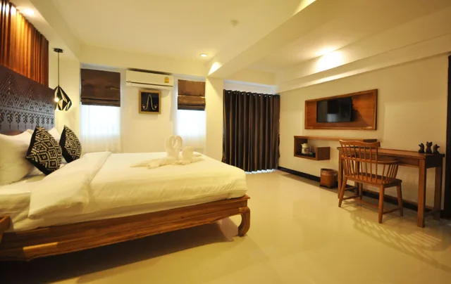 غرفة ديلوكس بسرير مزدوج، My Chiang Mai Boutique Lodge 3/7