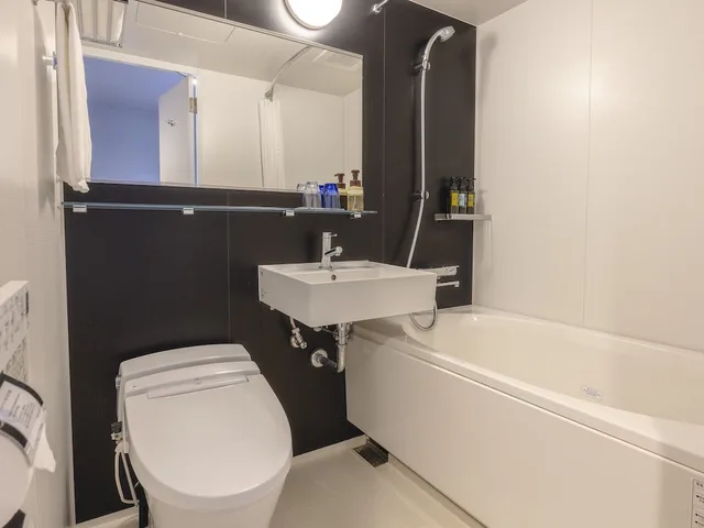 غرفة اقتصادية بسريرين منفصلين، KOKO HOTEL Shimbashi Onarimon 4/4