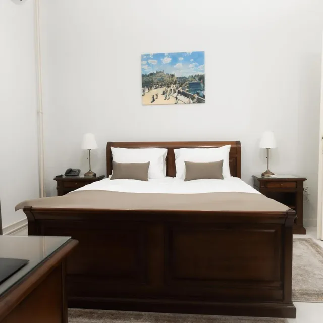 غرفة قياسية بسرير مزدوج، Jardin Hotel Belgrade 4/6