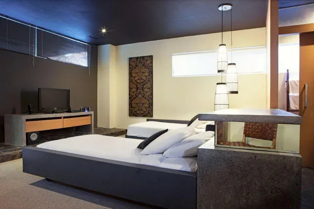استوديو بسريرين منفصلين، Clio Apartments 1/1