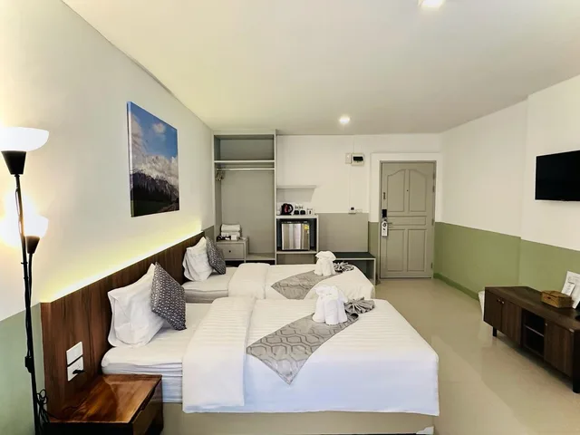 غرفة ديلوكس بسريرين منفصلين، Ichapter Hotel Suvarnabhumi 1/1