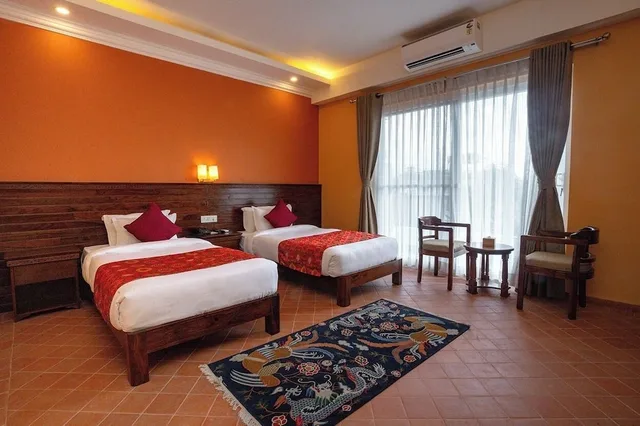غرفة ديلوكس بسريرين منفصلين بشرفة، Hotel Dolmaling 3/10
