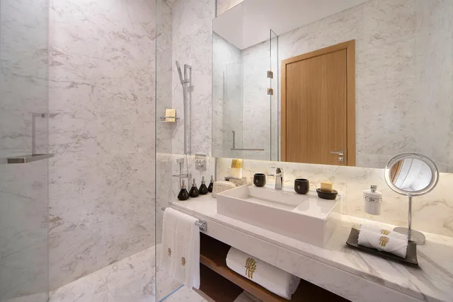 2 Bedrooms, Bliss, Apartment, King Bed، Banyan Tree Doha at La Cigale Mushaireb 3/3
