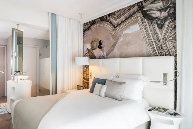غرفة كلاسيكية بسرير كوين، Cures Marines Hotel Thalasso & Spa Trouville - MGallery Collection 1/10