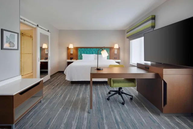 جناح استوديو بسرير كينج مع أريكة لذوي الإعاقة، Hampton Inn Suites Richmond Short Pump Va 3/3