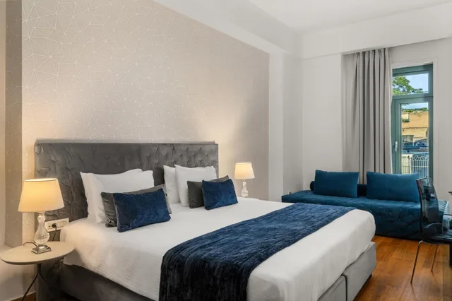 جناح جونيور بسرير مزدوج مع أريكة، Athenaeum Eridanus Luxury Hotel 1/10