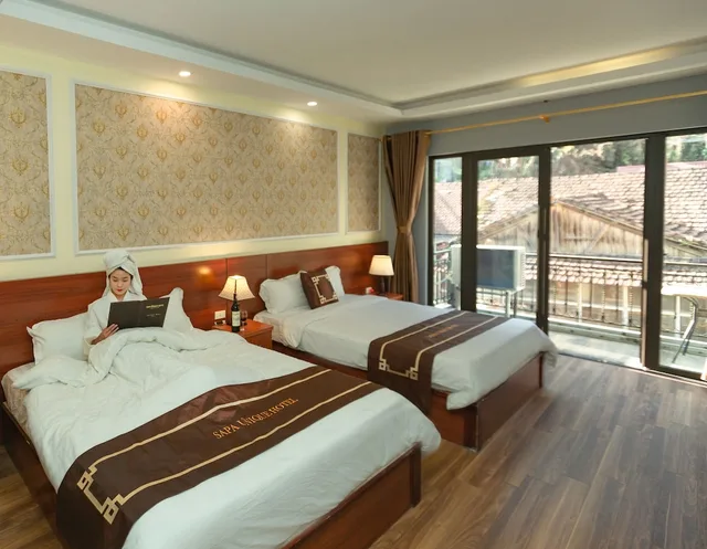 غرفة سوبيريور عائلية، Sapa Unique Hotel 1/6