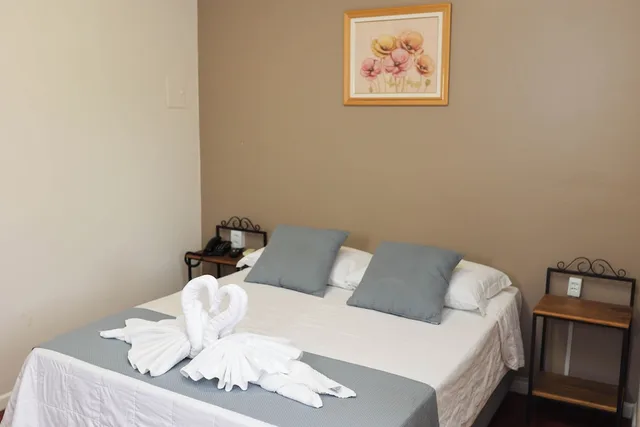 غرفة اقتصادية ثلاثية بسرير مزدوج وسرير فردي، VOA Hotel Rezende 5/7