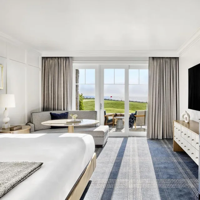 غرفة بإطلالة على البحر بشرفة، The Ritz Carlton Half Moon Bay 2/6