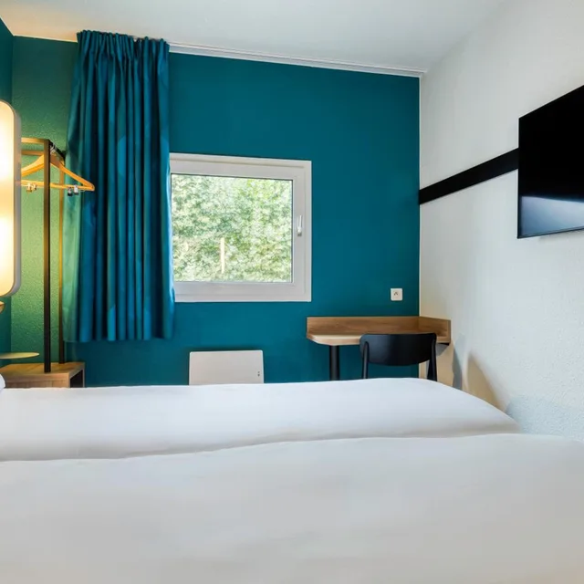 غرفة بسرير فردي، B&B Hotel Liege Rocourt 1/8