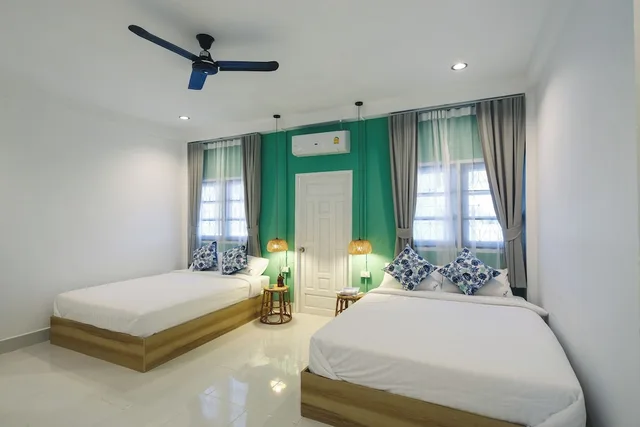 غرفة عائلية بسريرين كوين، Yindee Travellers Lodge 1/4